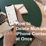 Delete Multiple iPhone Contacts