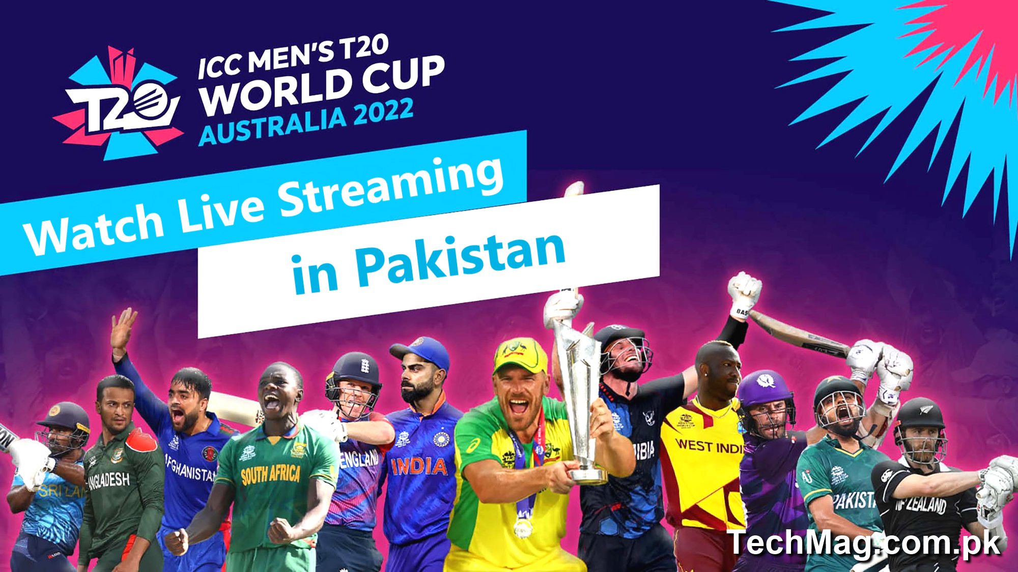 Watch ICC T20 World Cup 2022 Live Streaming in Pakistan