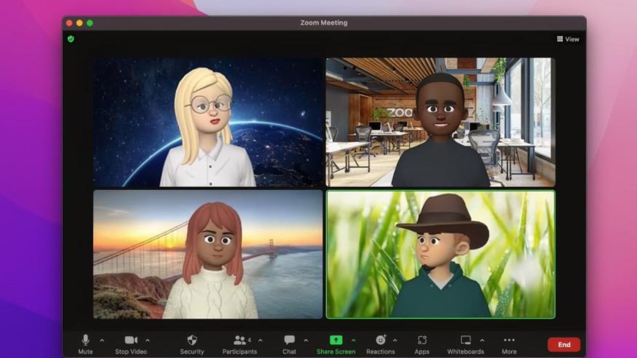 Cartoon Avatars Are Now Available On Zoom