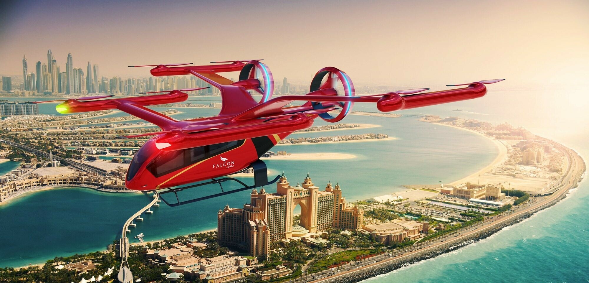 Flying Taxis Will be Available in Dubai by 2026