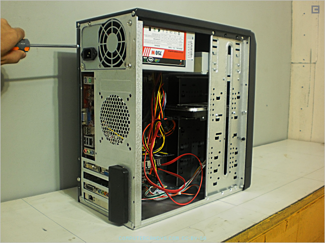 Open a PC Case Safely