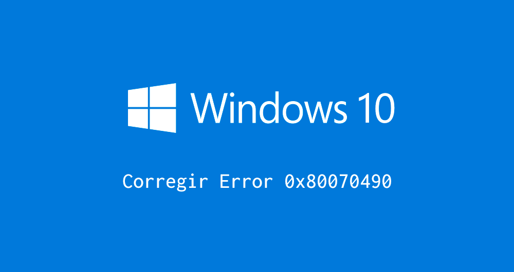 Fix Error Code 0x80070490Fix 