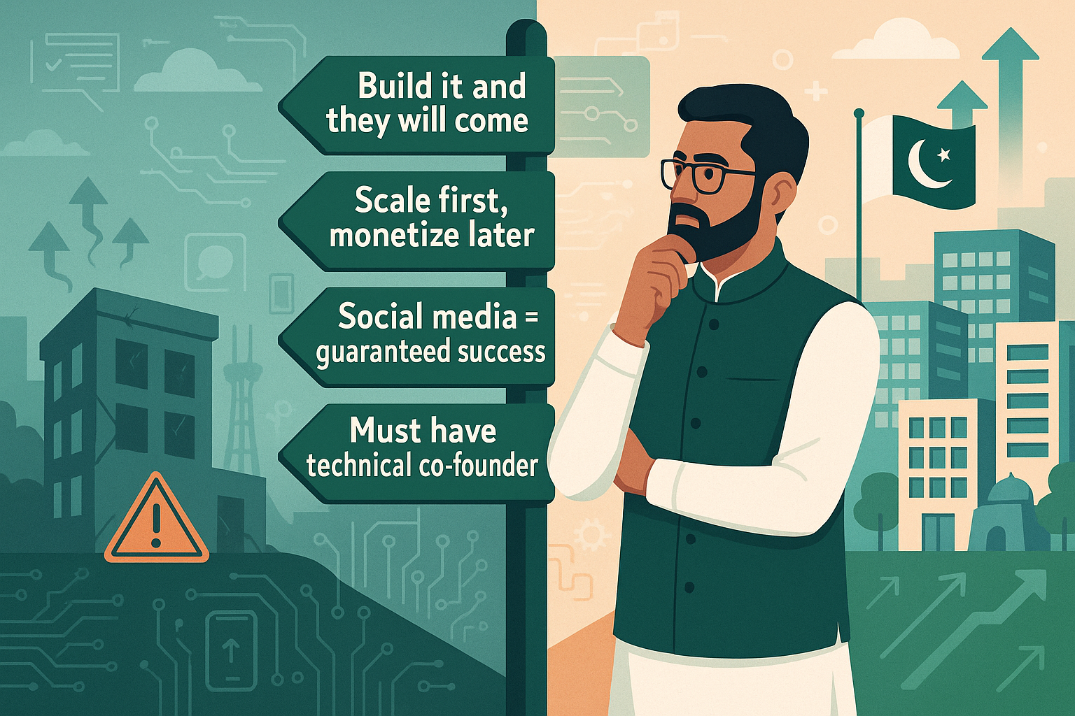 Dangerous Tech Myths Every Pakistani Startup Founder Believes