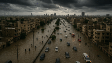 Karachi goes underwater, flood crisis