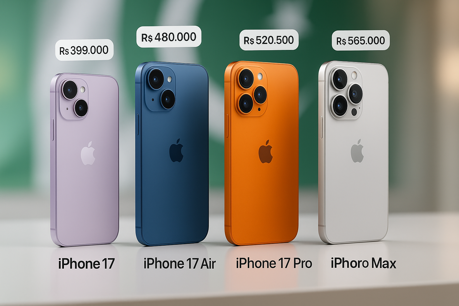 Apple iPhone 17 Series Now Available in Pakistan
