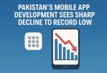 Pakistan's Mobile App Development Sees Sharp Decline to Record Low