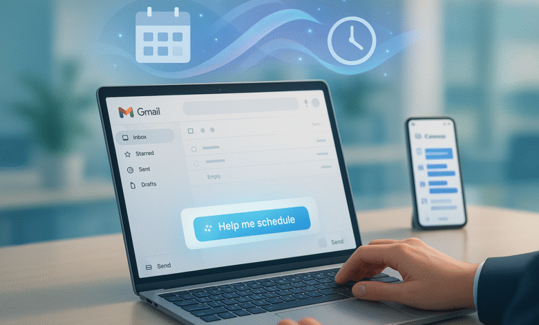 Gmail Introduces “Help Me Schedule” Tool for Smarter Email Replies