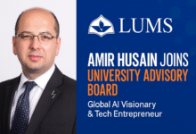 LUMS Appoints Global AI Pioneer Amir Husain to Its University Advisory Board