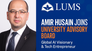 LUMS Appoints Global AI Pioneer Amir Husain to Its University Advisory Board