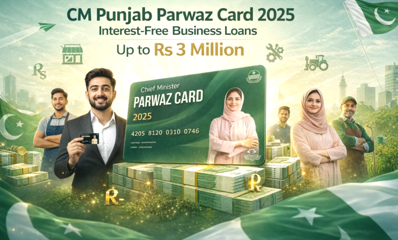 How to Apply for CM Punjab Parwaz Card 2025