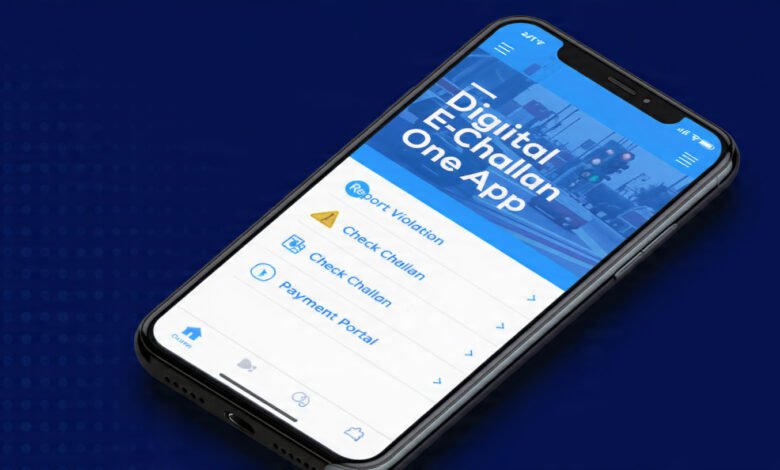 Digital Traffic E-Challan One App
