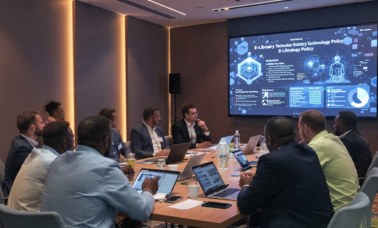 Technology Policy Discussions Referencing e-libraries