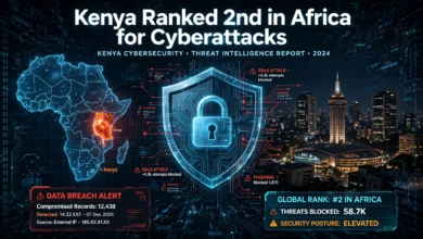 Kenya Ranked 2nd in Africa for Cyberattacks