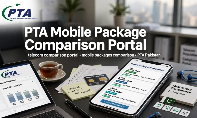 PTA Mobile Package Comparison Portal