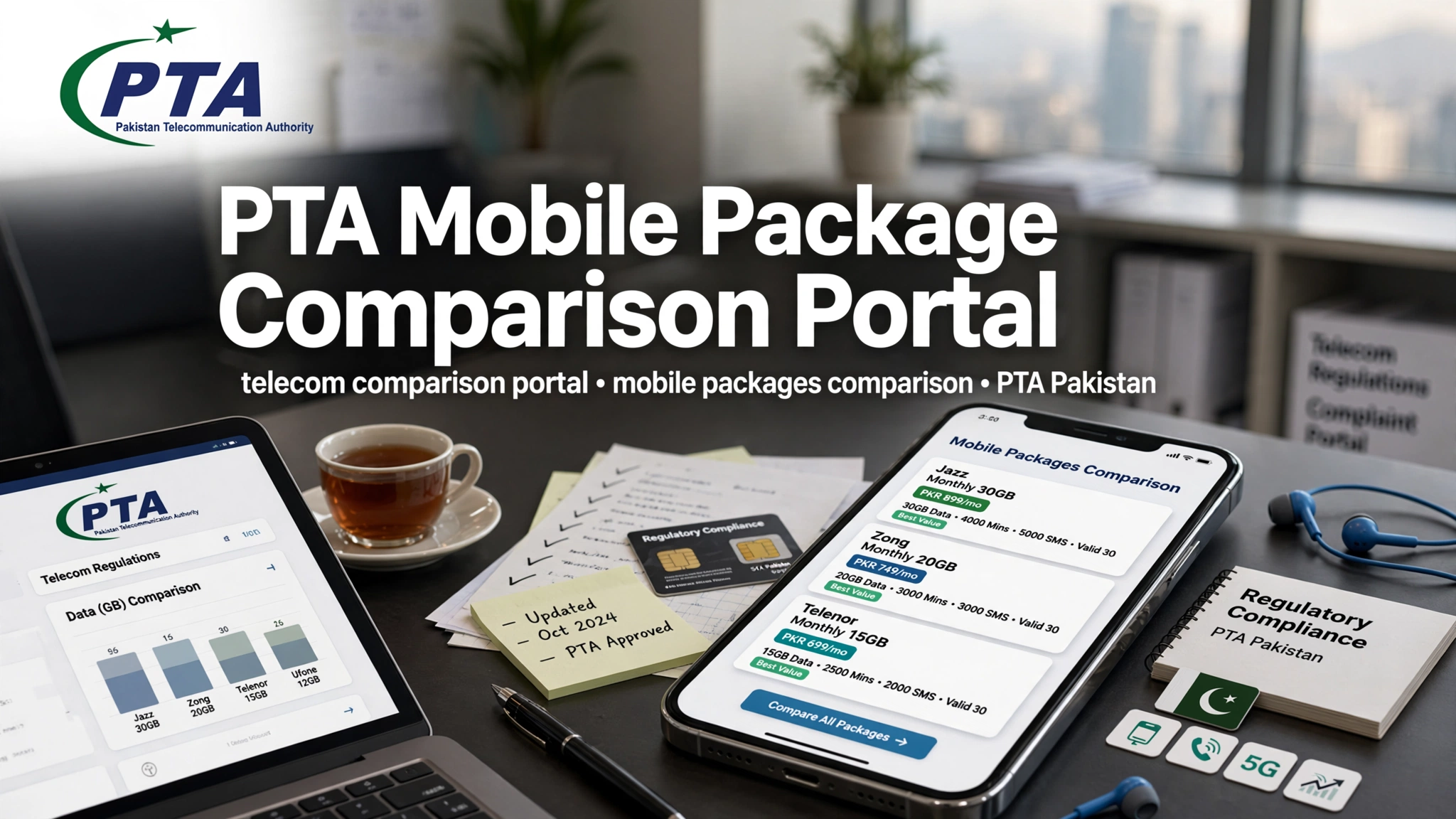 PTA Mobile Package Comparison Portal